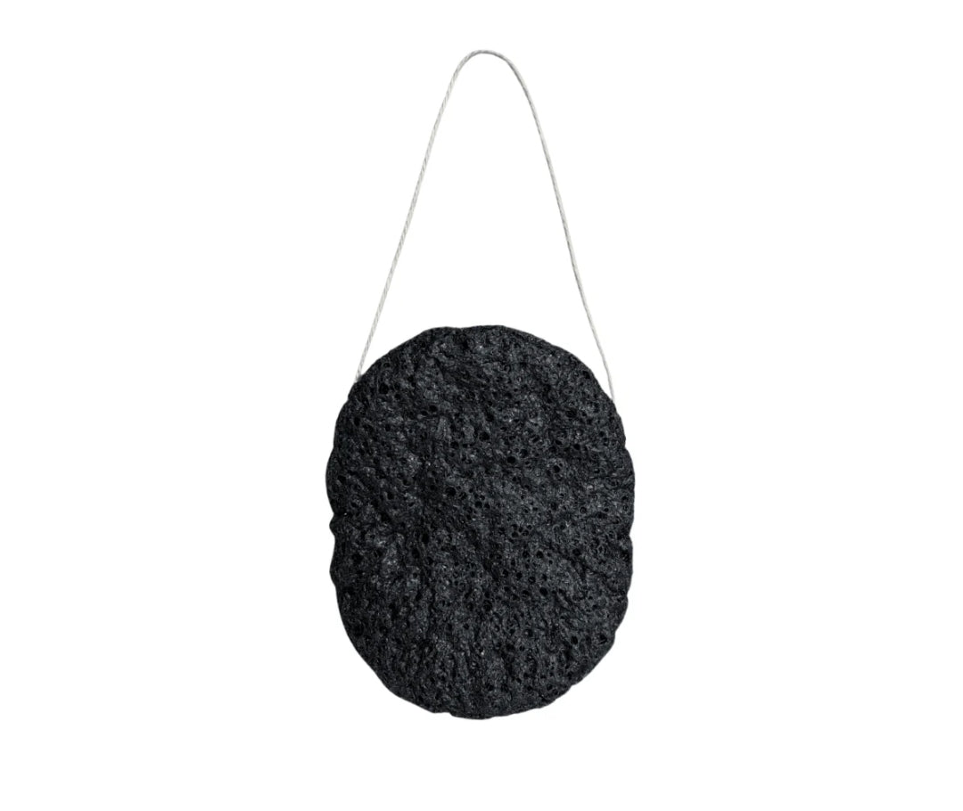 Wildpier Bamboo Charcoal Konjac Sponge