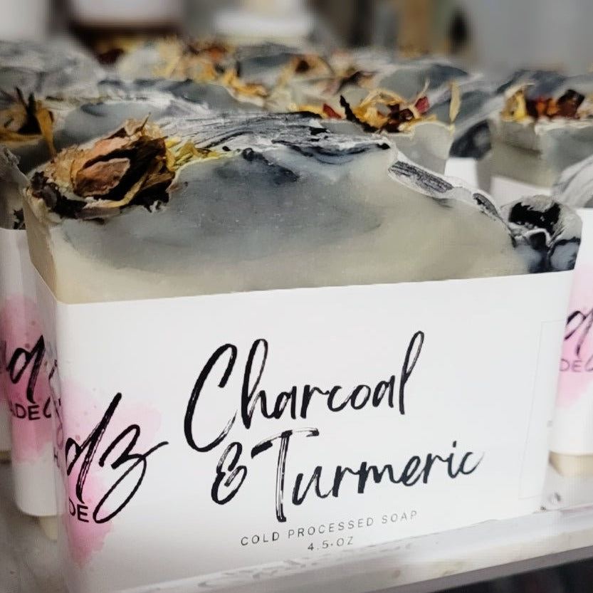 Charcoal & Tumeric Bar - SUDZ HANDMADE