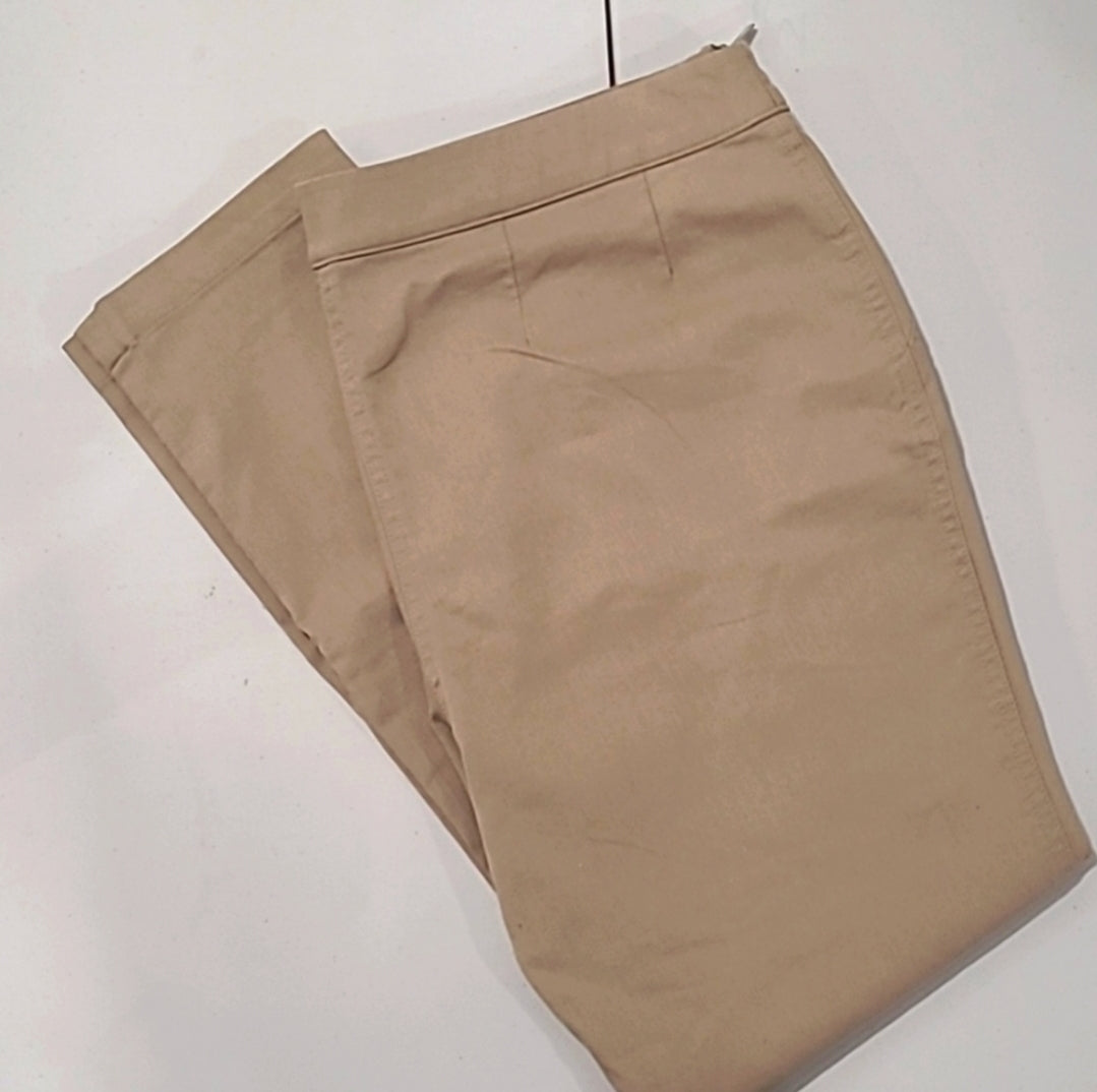 NWOT sz 33 Le Chateau Ankle Dress Pant in Beige