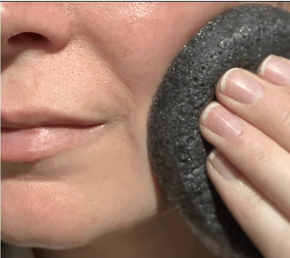 Wildpier Bamboo Charcoal Konjac Sponge