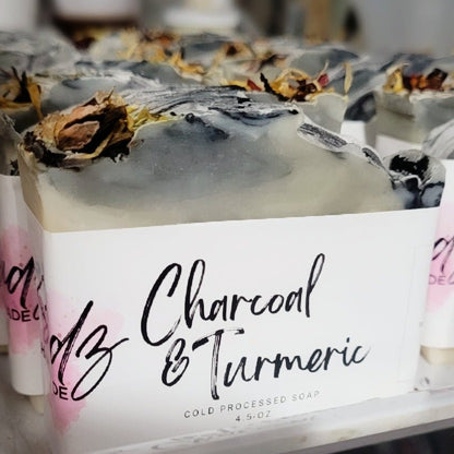 Charcoal & Tumeric Bar - SUDZ HANDMADE